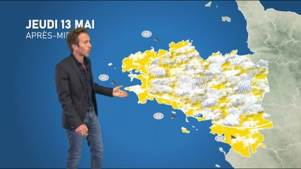 Bulletin météo pour le jeudi 13 mai 2021