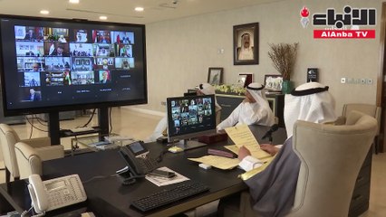 الرئيس الغانم أمام البرلمانيين العرب علينا ألا نتنازل عن إيماننا وسيتعب العدو.. والفلسطيني لن يتعب