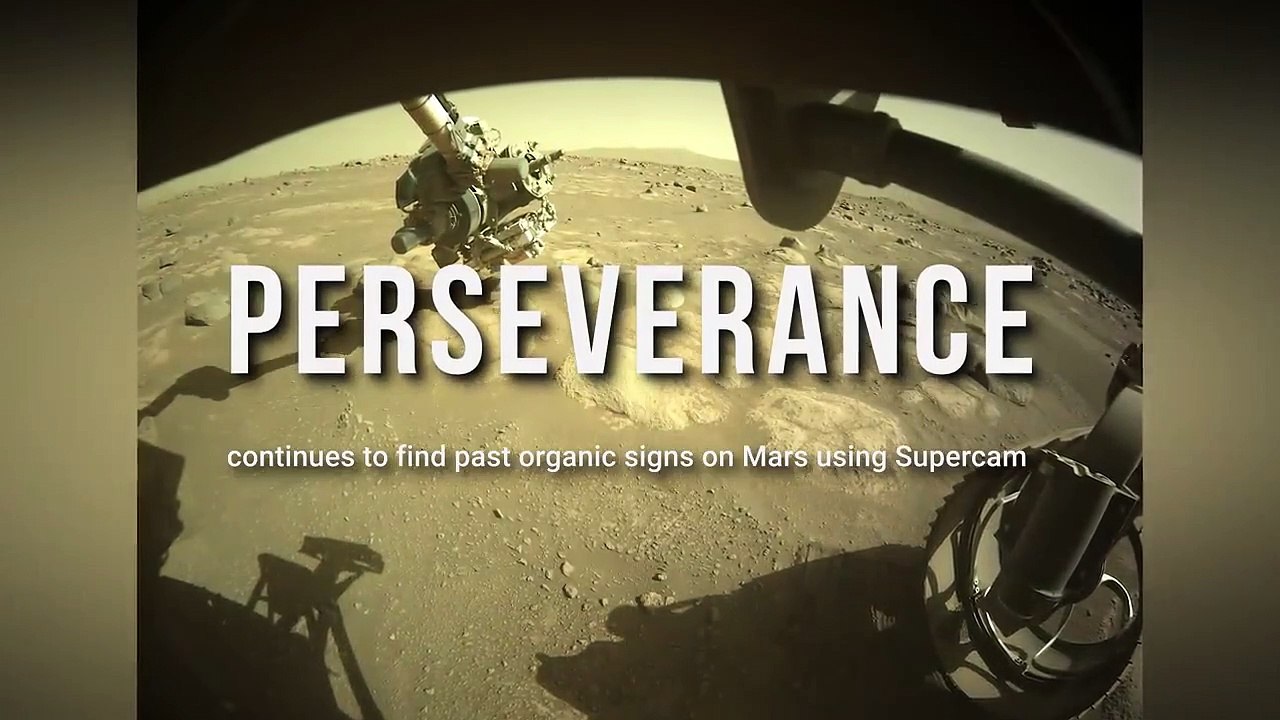 Perseverance Rover found this on Mars using SuperCam (Remote Micro Imager)