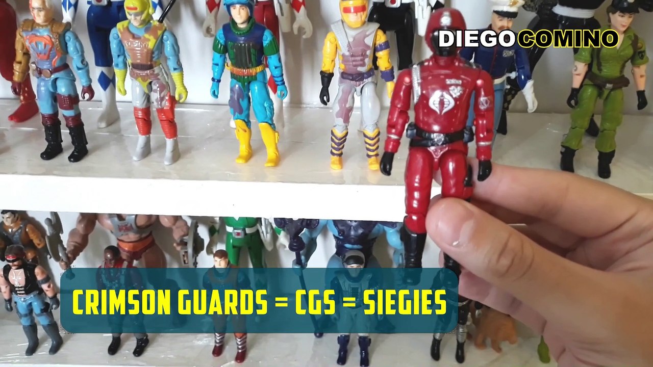 COMANDOS EM AÇÃO: Quem São os CRIMSON GUARD (Cobra Elite Trooper)? DESVENDANDO Crimson Guards!