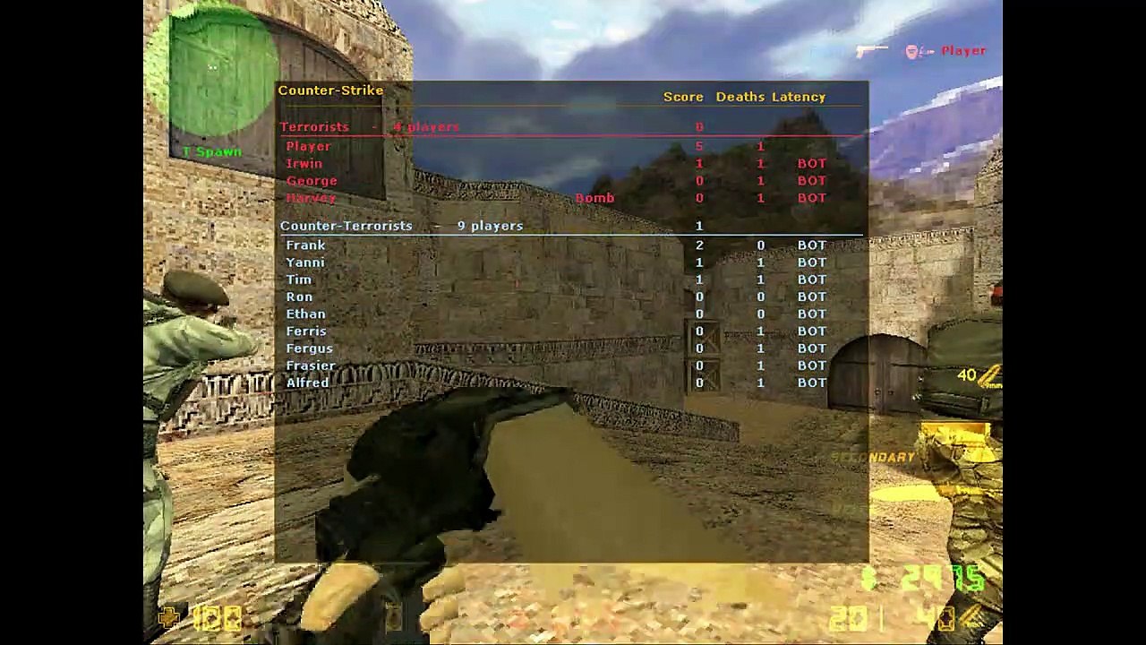 Gameplay of CounterStrike 1.6