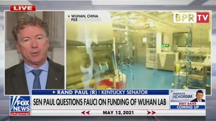 Senator Paul Questions Fauci On Funding Of Wuhan Lab