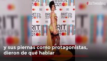 Dua Lipa dejó sin aliento a más de uno con el mini vestido que usó en los Brit Awards