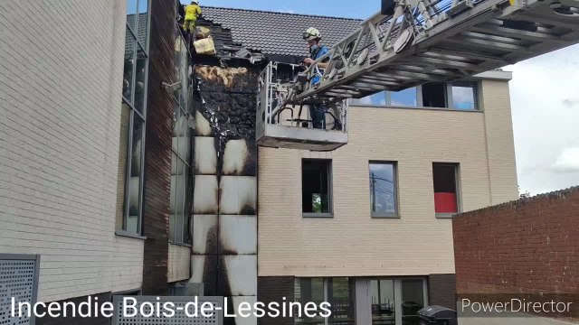 Incendie Bois-de-Lessines