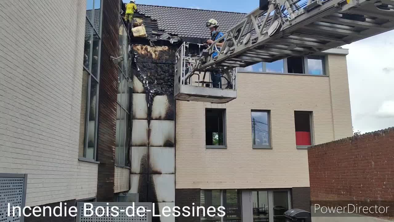 Incendie Bois-de-Lessines