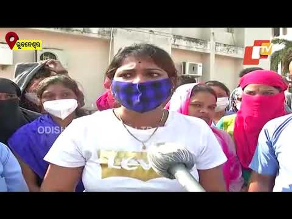 Nursing Staff Allege Non Payment Of Salaries, Stages Protest In Front Of KIDS Hospital