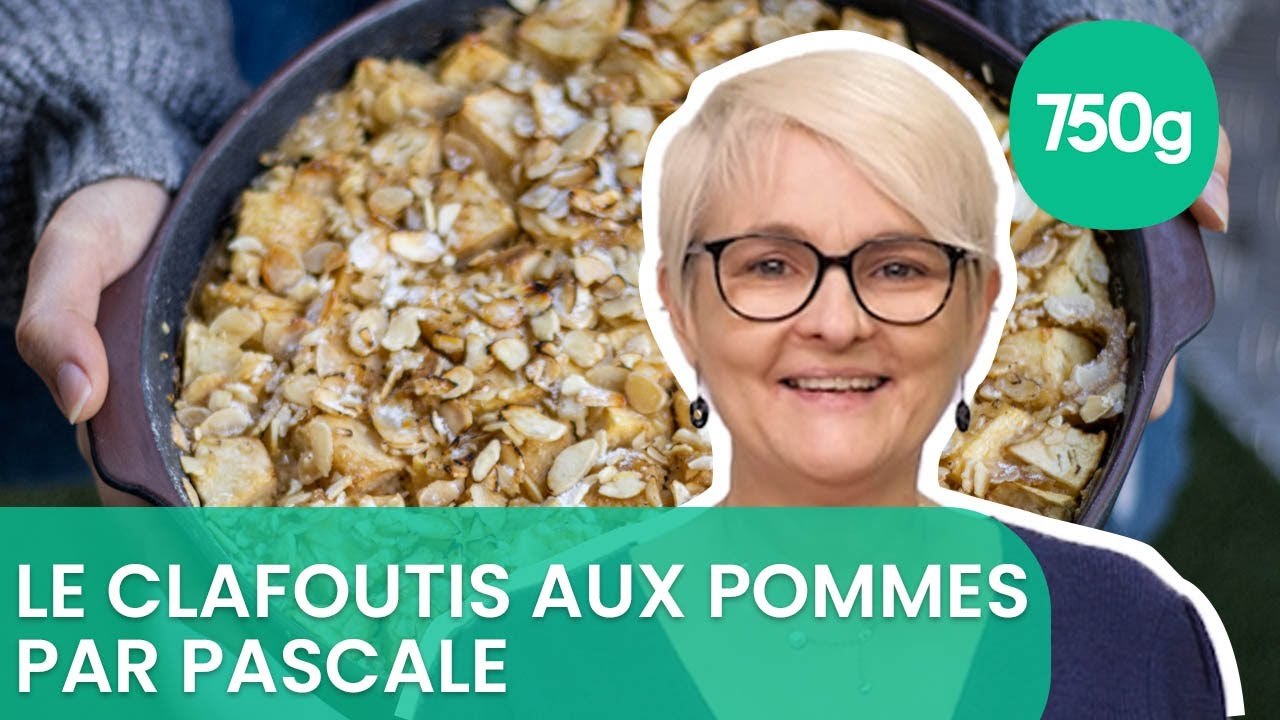 Recette du "clafoutis" allégé aux pommes et amandes - 750g