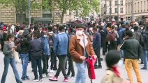 À Paris, plus de 300 sans-abri réclament des logements