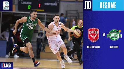 Chalon/Saone vs. Nanterre (87-97) - Résumé - 2020/21