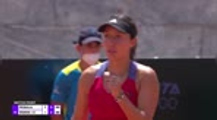 Rome - Osaka sortie d'entrée par Pegula