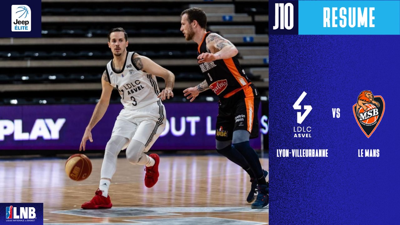 Lyon-Villeurbanne vs. Le Mans (89-75) - Résumé - 2020/21