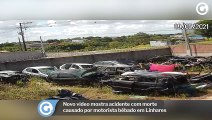 Novo vídeo mostra acidente com morte causado por motorista bêbado em Linhares