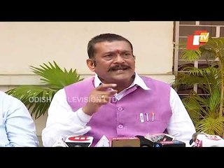 Odisha BJP Press Meet On Farmers' Protest