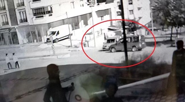 - Samsun'da iki kişinin yaralandığı kaza güvenlik kamerasında