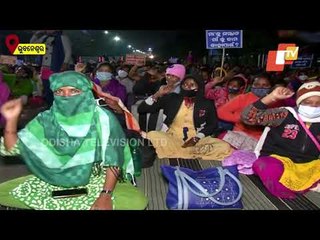 ANMs' Protest On Bhubaneswar Streets Enters 14th Day