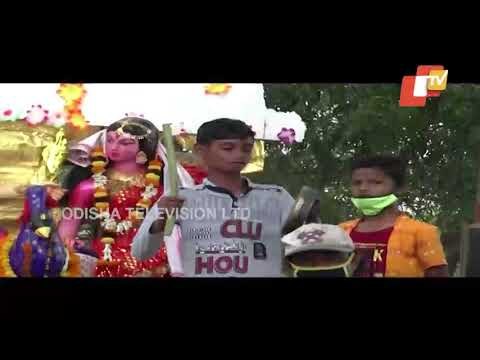 Immersion Ceremony Of Lord Kartikeswar Concludes In Nakahara Amid Covid-19 Protocols