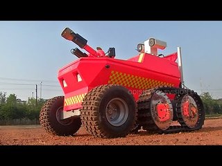 Robots To Be Inducted In Fire Fighting In Odisha