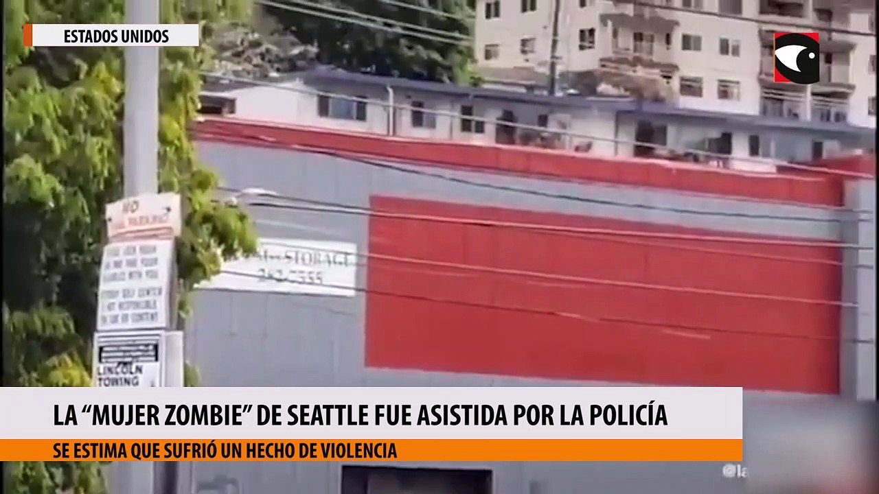 La “mujer zombie” de Seattle fue asistida por la Policía - Vídeo ...