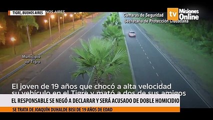 El responsable se negó a declarar y será acusado de doble homicidio