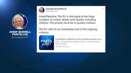 Llamamiento prácticamente unánime para que palestinos e israelíes pongan fin a la violencia