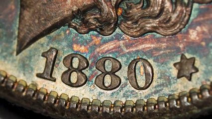 Toner Tuesday_ 1880-S Morgan Dollar PCGS MS65 Snowy Christmas