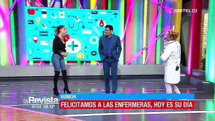 En el día de la enfermera, les tocó una revisión a Fermín Zabala y a Ernesto Moreno