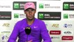 ATP - Rome 2021 - Rafael Nadal : "I think I tried to do well, no, because I hold well, not going back too far from the court. If not, you are dead"
