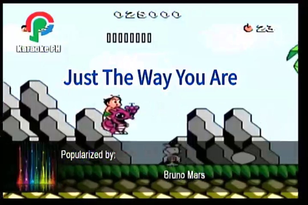 Bruno Mars Just The Way You Are Karaoke