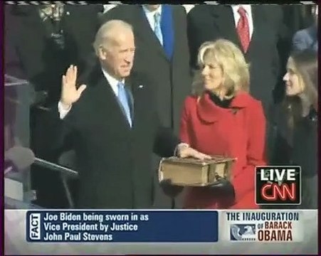 INVESTITURE OBAMA – À 17h55, Joe Biden prête serment