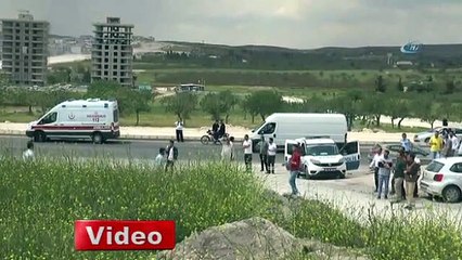 Cuma namazı öncesi minarede yangın