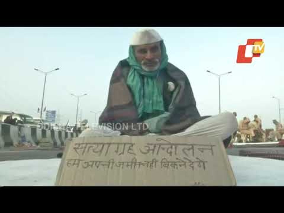 60-Year-Old Farmer Suresh Chandra On Hunger Strike & Silent Protest Against Farm Laws
