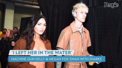 Machine Gun Kelly's First Dates with Megan Fox Included Scaling a Building, Swimming with Sharks