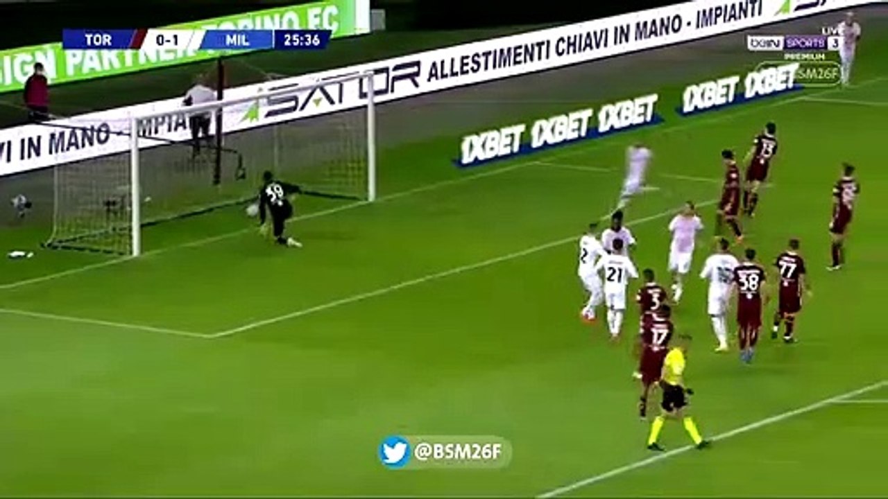 تورينو 0 × 7 ميلان | اهداف اللقاء
