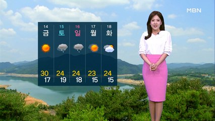 오늘도 초여름 더위 계속…어제보다 기온↑