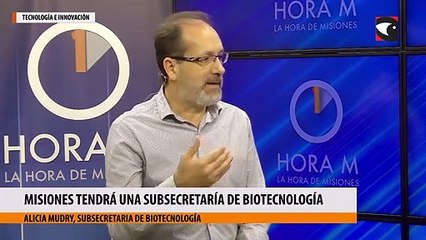 Alicia Mudry es la encargada de la nueva Subsecretaria de Biotecnología de la provincia de Misiones
