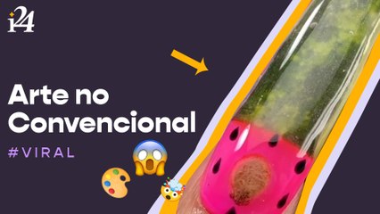 Lo que algunos ven como desecho, ella lo convirtió en arte