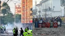 Se registraron fuertes disturbios en Popayán y Barranquilla tras marchas
