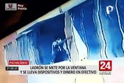 Robacasas utilizó ventanas para desplazarse de una vivienda a otra en Pachacámac