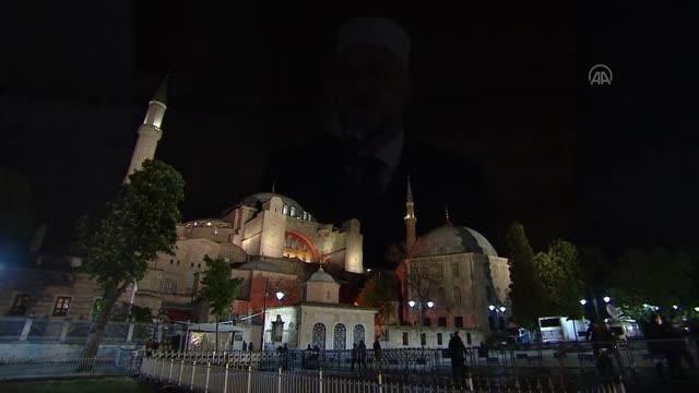 Ayasofya-i Kebir Cami-i Şerifi'nde bayram namazı