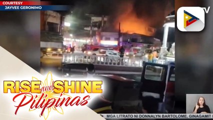 Remittance center sa Gapan, Nueva Ecija, nasunog