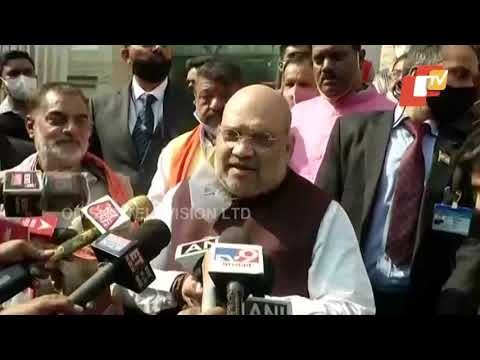 Amit Shah Pays Tribute To Swami Vivekananda At Ramakrishna Ashram In Kolkata