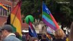 Aktion mod DF til Aarhus Pride: De rev vores flag i stykker | Aarhus Pride 2017 | 03-06-2017 | TV2 ØSTJYLLAND @ TV2 Danmark