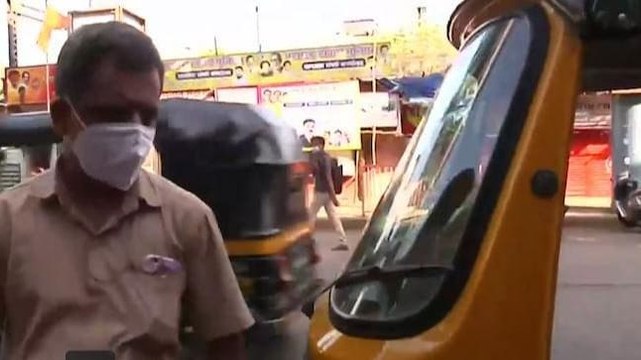Watch: Mumbai teacher ferries Covid-19 patients in auto-rickshaw