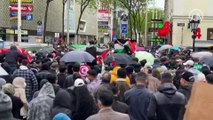 Avusturya’da İsrail’in Filistin’e yönelik saldırıları protesto edildi