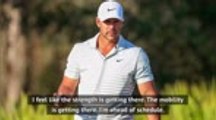 Koepka 'well ahead of schedule' with recovery from knee surgery