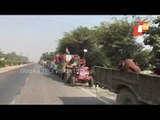 Massive Tractor Rally By Farmers’ Unions At Meerut In Uttar Pradesh