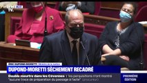 Féminicide de Mérignac: le vif échange entre la sénatrice LR Laurence Garnier et le ministre de la Justice Éric Dupond-Moretti