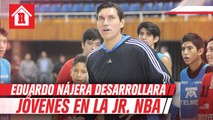 Eduardo Nájera a desarrollar jóvenes en Jr. NBA después de 'coquetear' con Sooners