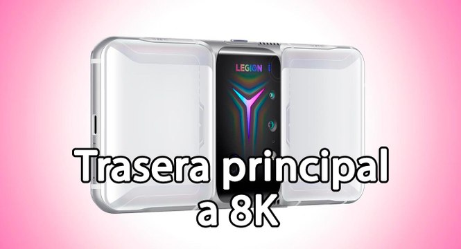 Grabación con la cámara principal trasera a 8K en el Lenovo Legion Phone Duel 2