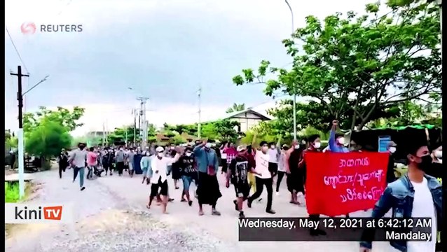 Myanmar protesters decry arrests, beatings as junta fights for control